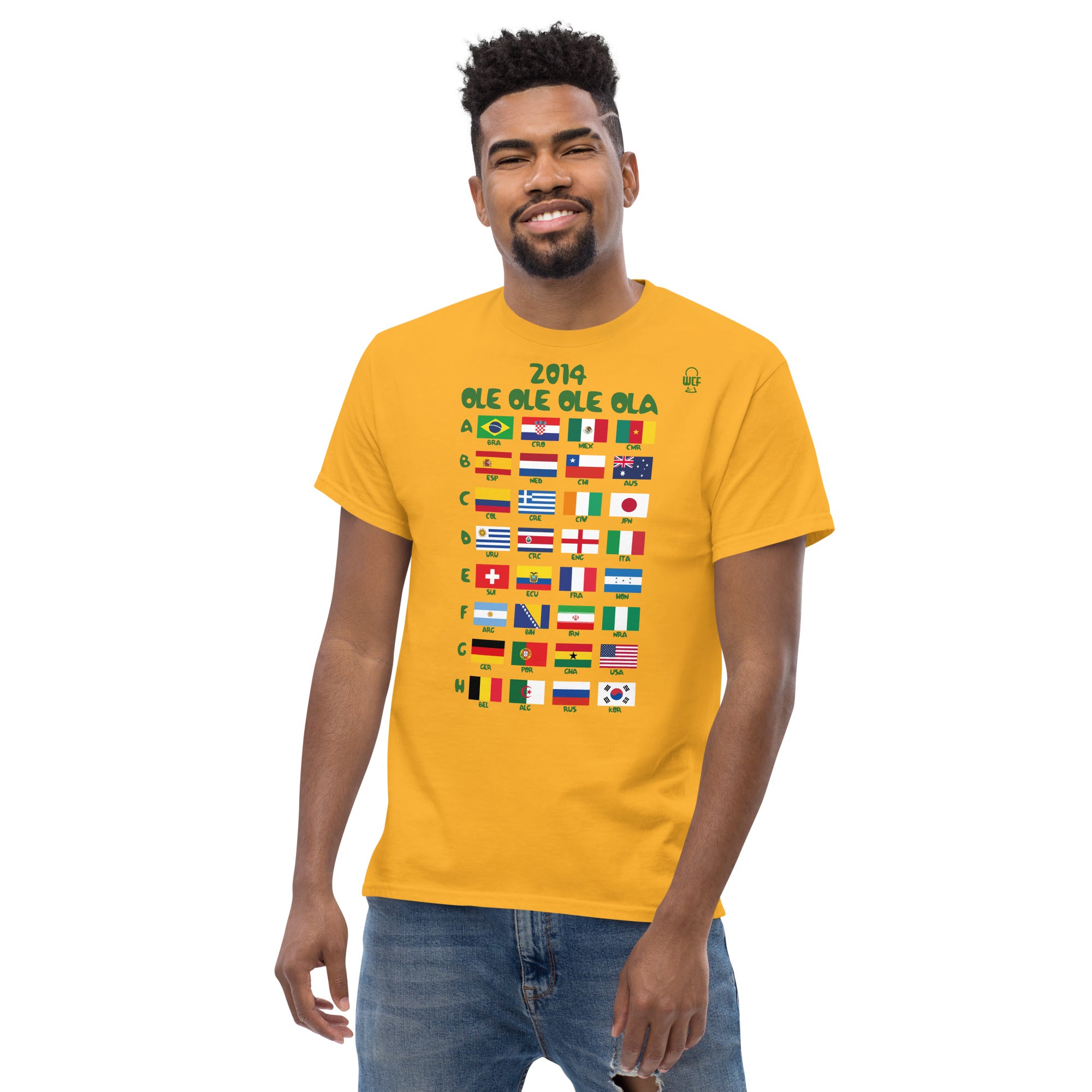 FIFA World Cup Brazil 2014 Classic T-Shirt - OLE OLE OLE OLA