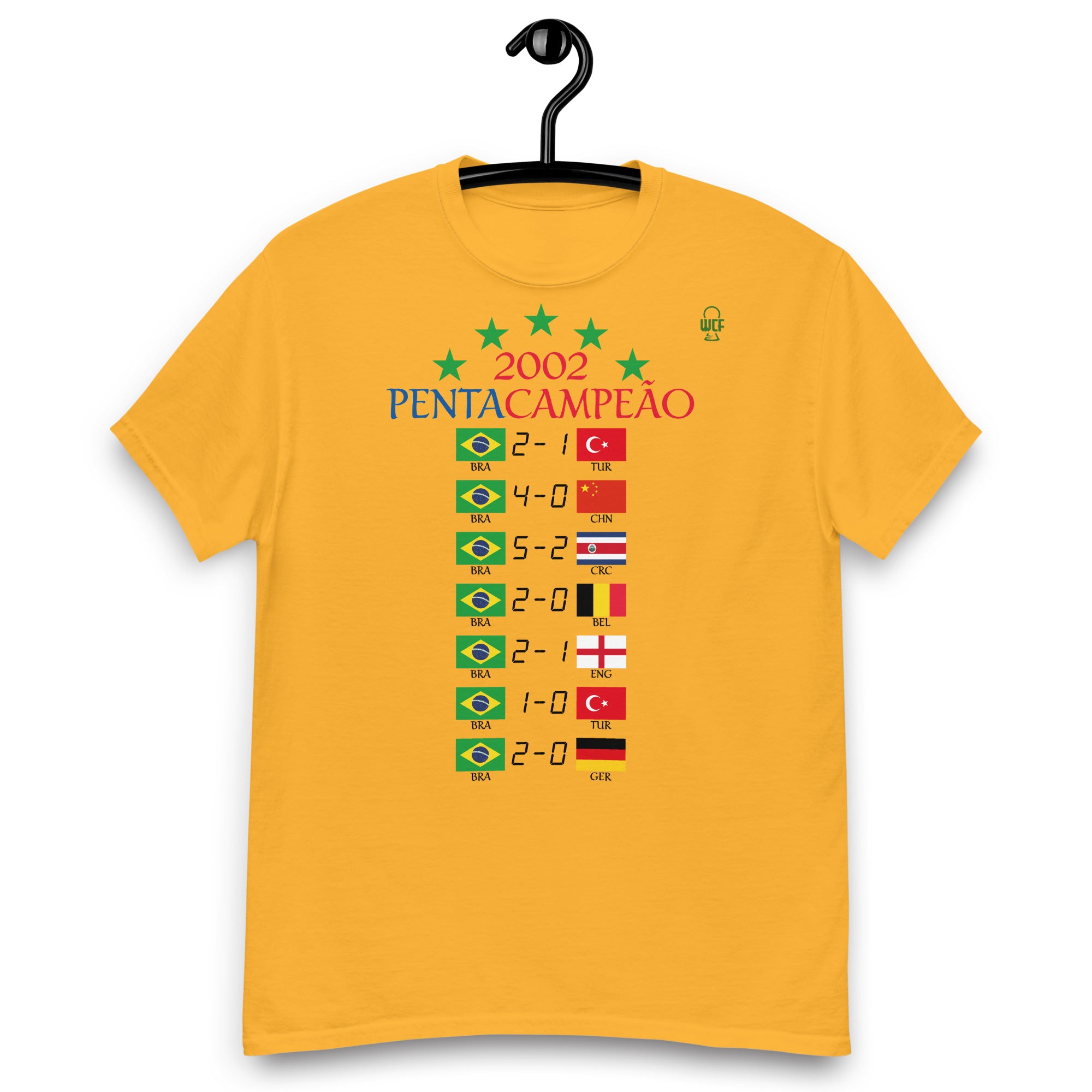 World Cup 2002 Classic T-Shirt - Road to the Glory - BRAZIL