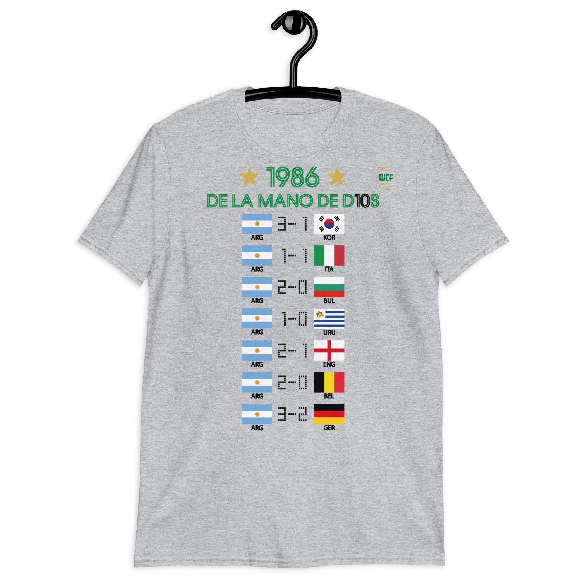 World Cup 1986 Softstyle T-Shirt - Road to the Glory - ARGENTINA