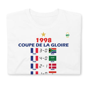 World Cup 1998 Softstyle T-Shirt - Road to the Glory - FRANCE