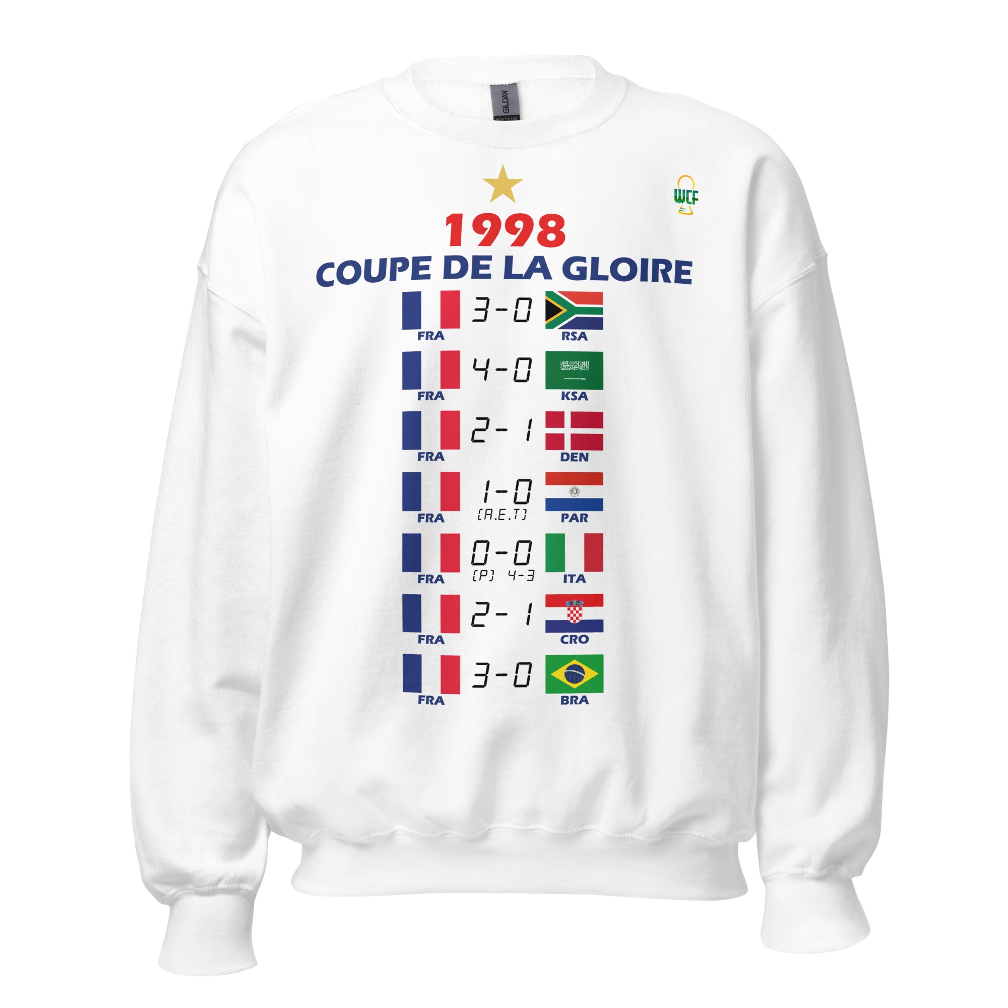 World Cup 1998 Sweatshirt - Road to the Glory - FRANCE